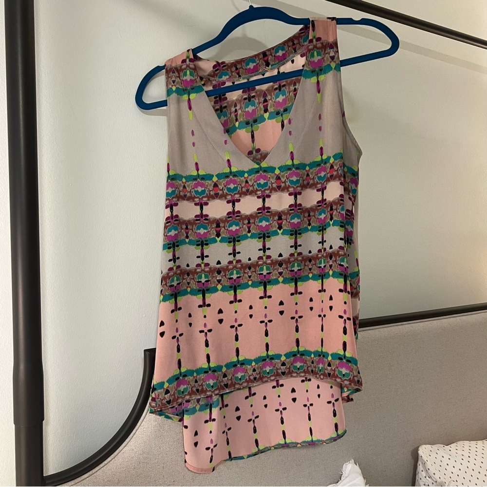 Colorful printed blouse